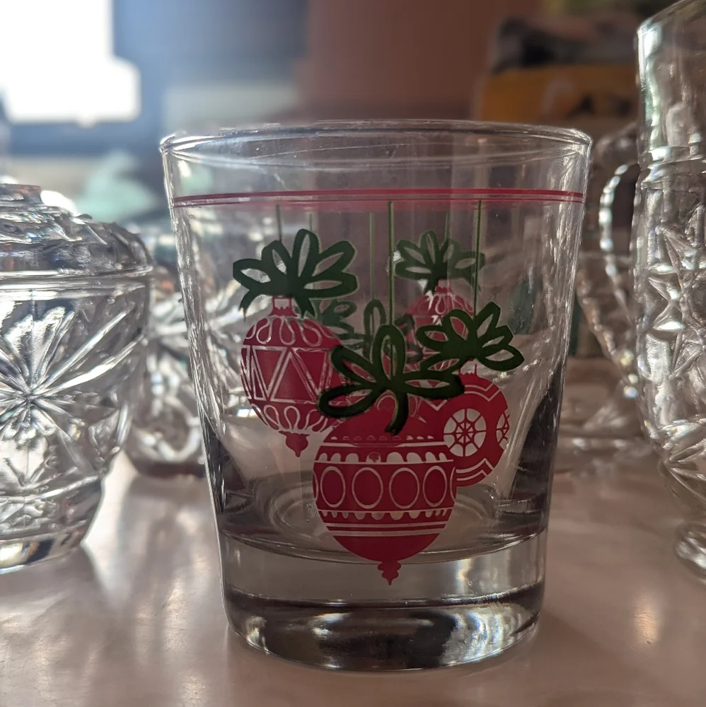 Vintage Limited Edition XMas Glasses